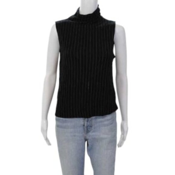 Aritzia Babaton Vince High Neck Sleeveless Top - Picture 2 of 8